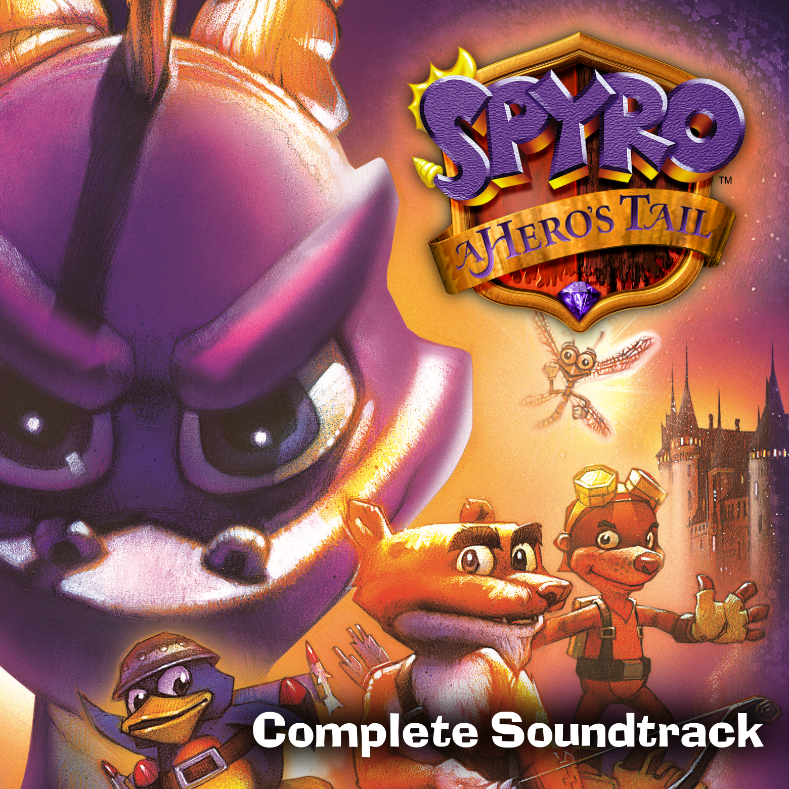 Spyro: A Hero's Tail Complete Soundtrack (PS2, Xbox, GC) (2004 